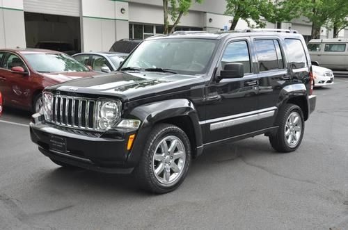 2010 jeep liberty limited sport utility 3.7l 4x4 leather heated seats navigation