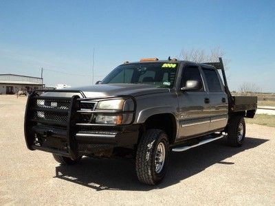 2006 chevy crew cab 4x4 duramax diesel,  grill guard replacement, flatbed