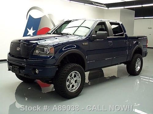 2008 ford f-150 fx4 crew supercharger 4x4 lift nav 36k texas direct auto