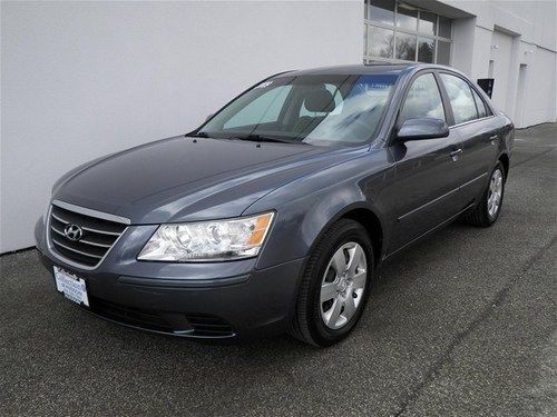 Nice blue/gray 2009 sonata gls w/ moonroof &amp; power seat package