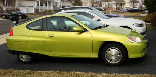 2000 honda insight hybrid hatchback 3-door 1.0l - citrus yellow metallic