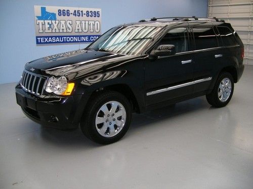 We finance!!  2010 jeep grand cherokee limited 4x4 hemi auto roof nav rcam 1 own