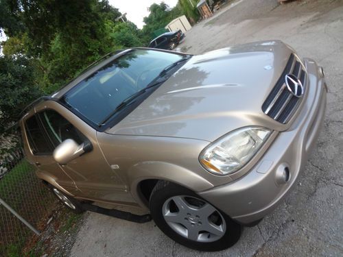 2001 mercedes-benz ml55 amg base sport utility 4-door 5.5l