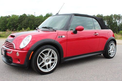 2005 mini cooper s roadster john cooper works 47k leather convertible 6 speed