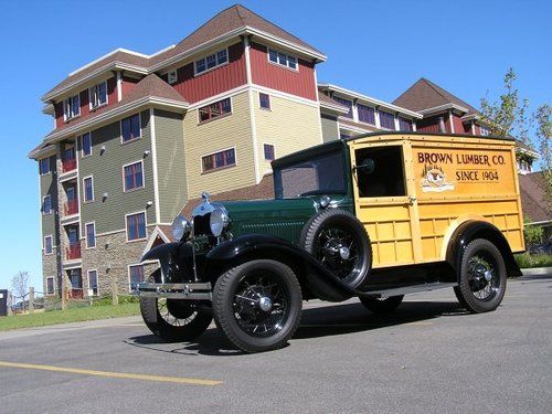 1930 ford model a special delivery wagon