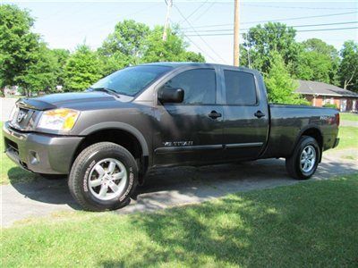 2008 nissan titan crew cab 4x4 pro 4-x!.1 owner.tennessee heritage.the right 1!!