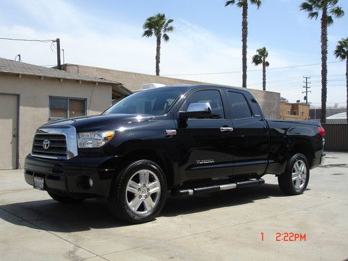 2007 toyota tundra limited extended crew cab pickup 4-door 5.7l