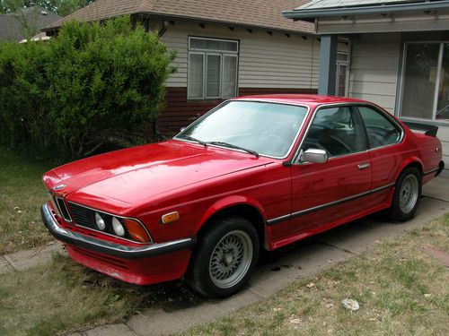 1979 bmw 635csi euro rare look! super low miles!!!