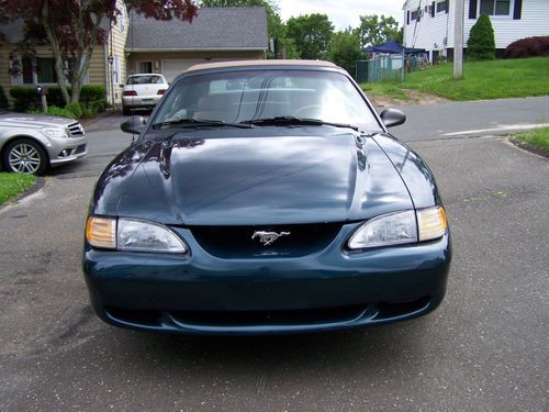1997 Ford Mustang GT 4.6l Sohc v-8 Convertible Automatic Leather 17 Rims Mach, US $4,495.00, image 3