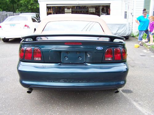 1997 Ford Mustang GT 4.6l Sohc v-8 Convertible Automatic Leather 17 Rims Mach, US $4,495.00, image 6