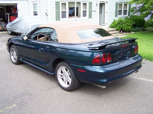 1997 Ford Mustang GT 4.6l Sohc v-8 Convertible Automatic Leather 17 Rims Mach, US $4,495.00, image 7