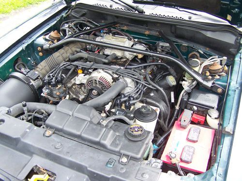 1997 Ford Mustang GT 4.6l Sohc v-8 Convertible Automatic Leather 17 Rims Mach, US $4,495.00, image 8