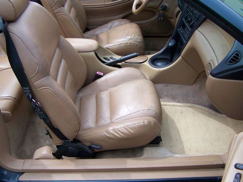 1997 Ford Mustang GT 4.6l Sohc v-8 Convertible Automatic Leather 17 Rims Mach, US $4,495.00, image 14