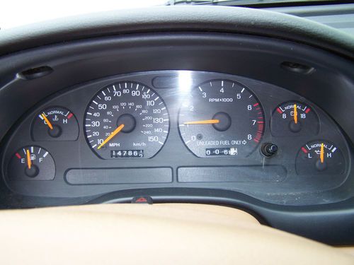 1997 Ford Mustang GT 4.6l Sohc v-8 Convertible Automatic Leather 17 Rims Mach, US $4,495.00, image 15