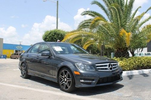 2013 c250 dynamic sport pkg! becker nav! pano roof! red seat trim! $43k msrp!