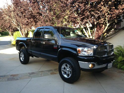 2007 dodge ram 2500 slt - big horn edition - metallic black - no expense spared