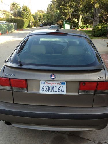 2002 saab 93, automotic, 4dr hatchback, leather interior, sunroof, 2.turbo