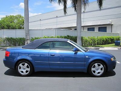 FLORIDA SUPER LOW 49K A4 1.8L TURBO CABRIOLET LEATHER HEATED EXTRA CLEAN!, US $10,850.00, image 8
