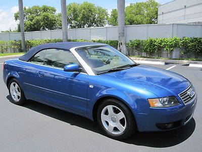 FLORIDA SUPER LOW 49K A4 1.8L TURBO CABRIOLET LEATHER HEATED EXTRA CLEAN!, US $10,850.00, image 12