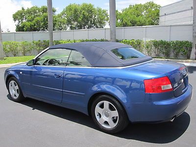 FLORIDA SUPER LOW 49K A4 1.8L TURBO CABRIOLET LEATHER HEATED EXTRA CLEAN!, US $10,850.00, image 13
