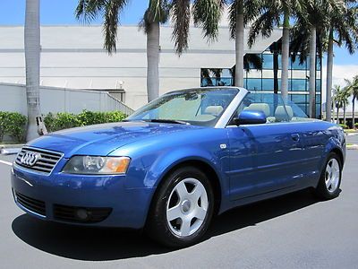 FLORIDA SUPER LOW 49K A4 1.8L TURBO CABRIOLET LEATHER HEATED EXTRA CLEAN!, US $10,850.00, image 15