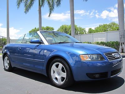 FLORIDA SUPER LOW 49K A4 1.8L TURBO CABRIOLET LEATHER HEATED EXTRA CLEAN!, US $10,850.00, image 16