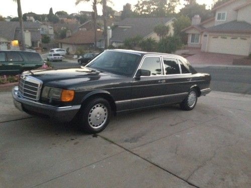 1989 mercedes-benz 560sel base sedan 4-door 5.6l