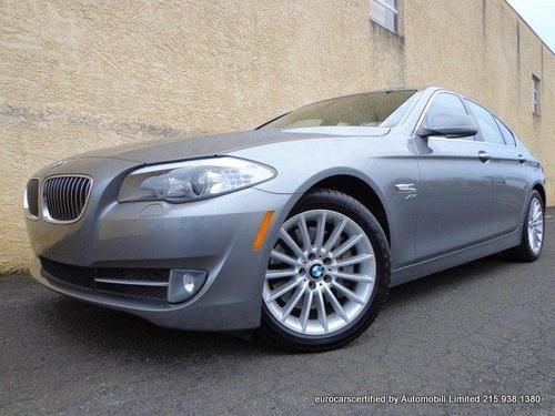 2011 bmw 535i xdrive navigation cldwthr premium sirius hd ipod one-owner