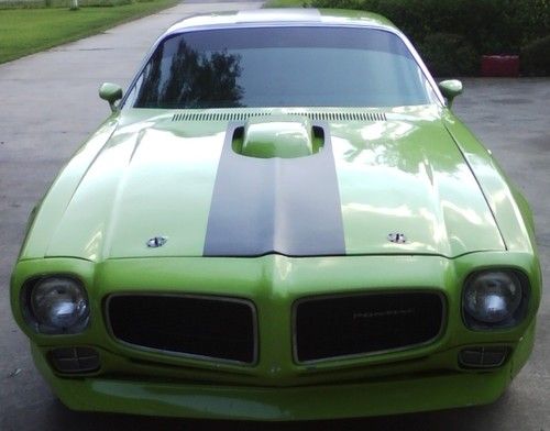 1972 pontiac firebird 455 musle car restomod hurst trans am formula 1970 71 1973