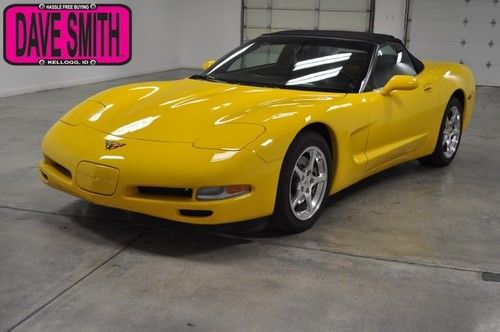2002 yellow convertible auto leather memory pkg bose speaker &amp; amplifier system!