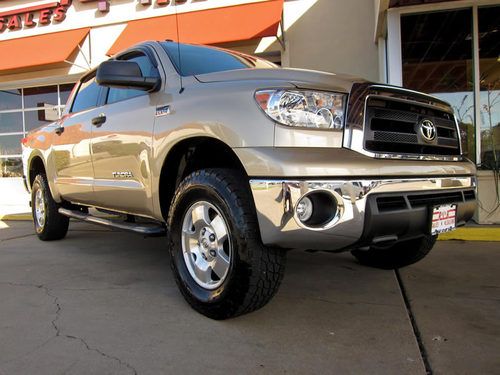 2010 toyota tundra crewmax sr5 4x4, trd package, flex fuel, more!