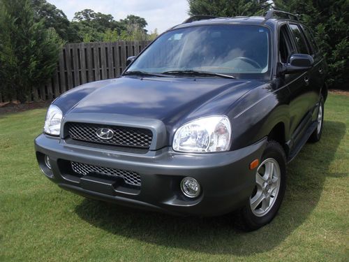 2004 hyundai santa fe-gas saver suv