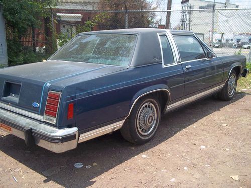 1986 ford crown victoria ltd "2 door"