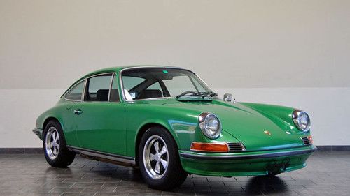 1972 porsche 911t coupe - green metallic - excellent restored