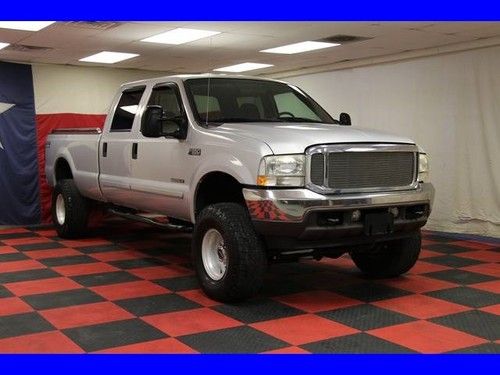 2002 f350 srw diesel 4x4 crew cab lwb 7.3l powerstroke lifted