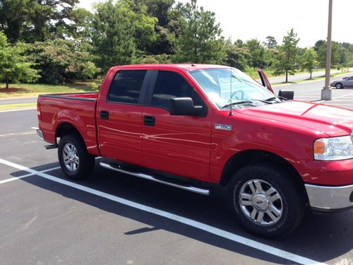 2007 ford f-150, 4wd, xlt, crew cab pickup 4-door, 5.4l