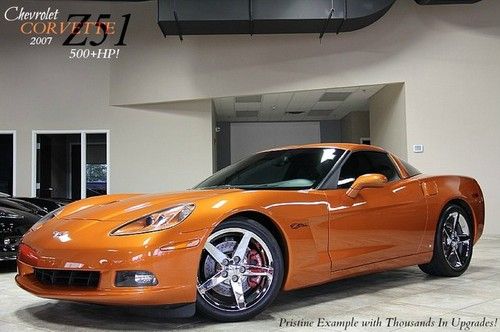 2007 chevrolet corvette coupe z51 suspension performance upgrades 3lt package $$
