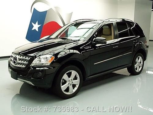 2011 mercedes-benz ml350 4matic awd sunroof 19's 23k mi texas direct auto