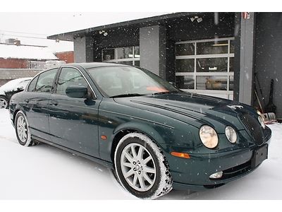 2002 jaguar s-type 4.0l v8 leather sunroof heated seats