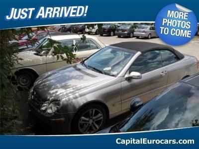 Clk350 convertible 3.5l cd premium package harman kardon sound heated seats