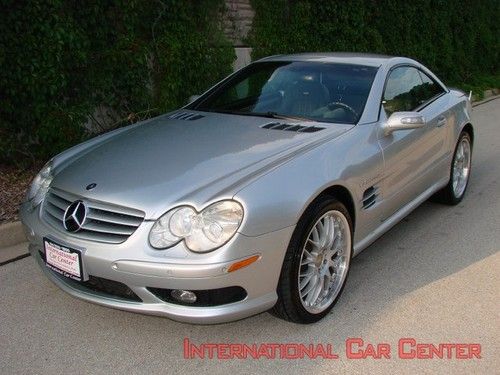 Sl55 amg - 493 hp supercharged v8 - navigation - heated seats -adr wheels -