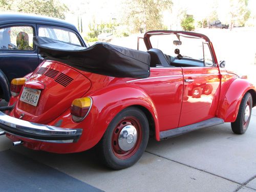 1973 volkswagen super beetle base 1.6l