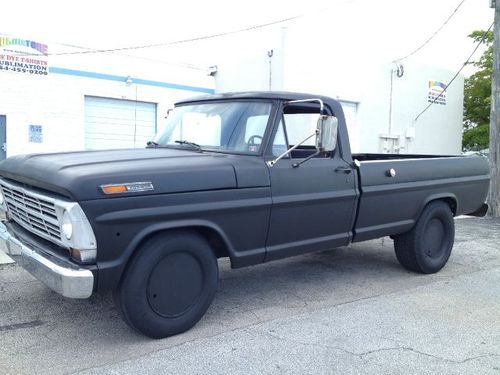 1969 ford f250 pickup truck camper special