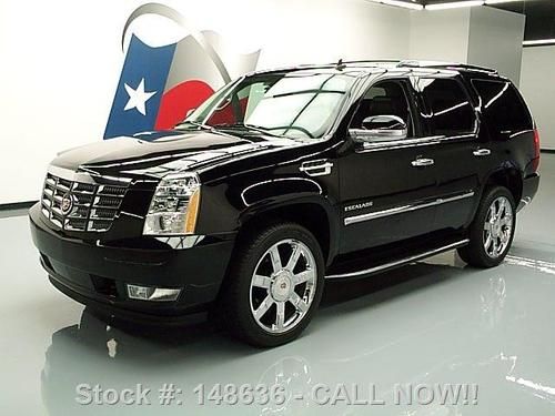 2010 cadillac escalade lux sunroof nav dvd 22's 18k mi texas direct auto