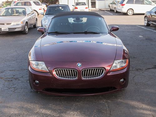 2003 bmw z4 convertible purple 66000 miles