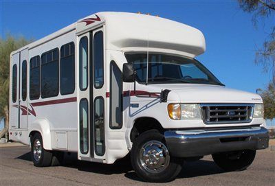 No reserve 03 ford e350 e450 passenger van bus low 56k miles wheel chair lift