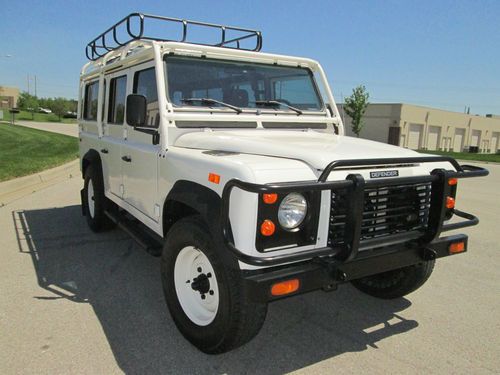 Original well kept 1993 land rover defender 110 north american series