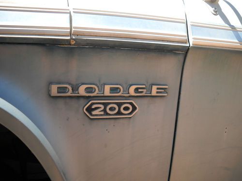 Dodge D200 1966 Dually Custom Flatbed 383 Auto Air Propane Barn Find Survivor, image 8