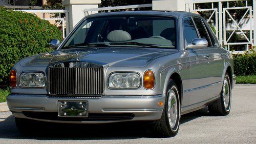 1999 rolls royce silver seraph ultra premium sedan with 28,000 miles no reserve