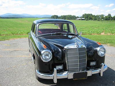 1957 mercedes benz 220s, vgc, mechanically rebuilt, no rust, ready to go!